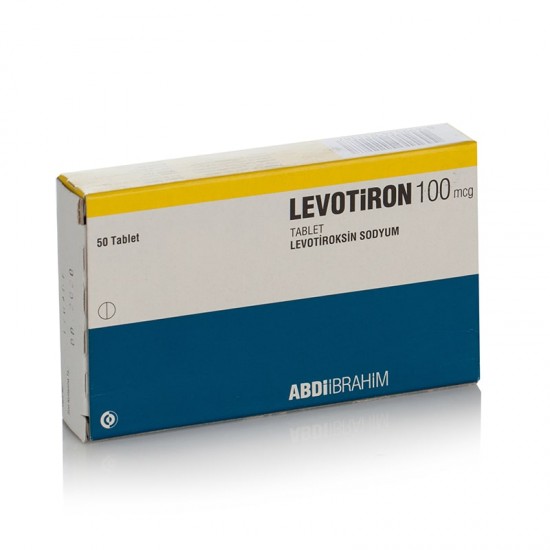 Levotiron T4 100 mcg 50 tablets