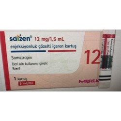 Saizen 12 mg/1,5 ml 8 mg/ml 1 cartridge (Genotropin GoQuick) 