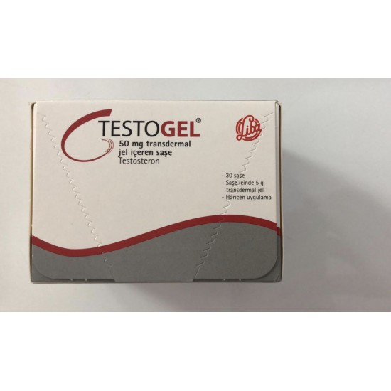 Testogel 50 mg 30 sachets Testogel 50 mg 30 sachets