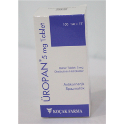 Ditropan Uropan (Oxybutynin) 5 mg 100 tablets