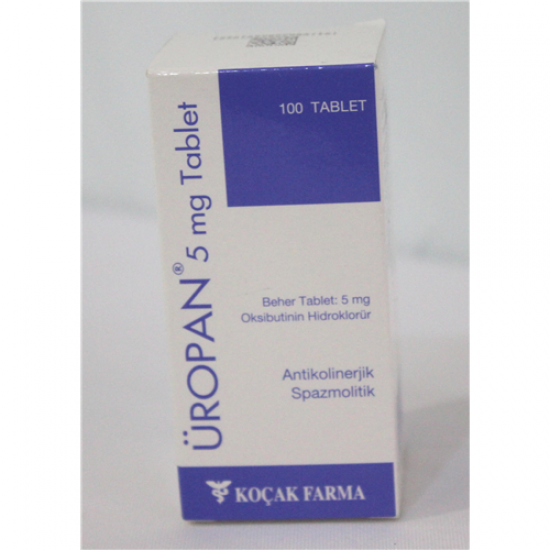 Ditropan, Uropan (Oxybutynin) 5 mg 100 tablets