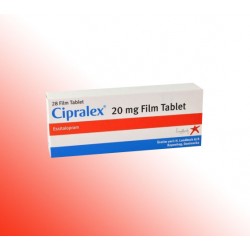 Cipralex 20 mg 28 tablets