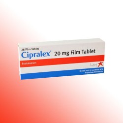 Cipralex 20 mg 28 tablets