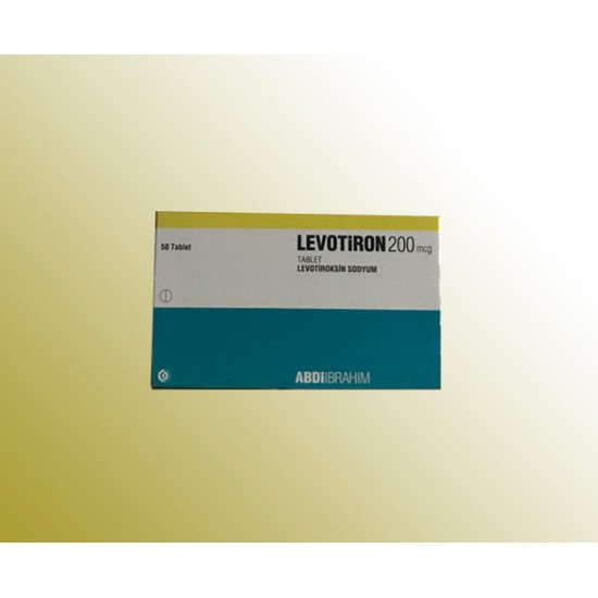 Levotiron T4 200 mcg 50 tablets