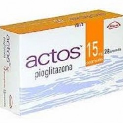 Actos 15mg 28 tabs