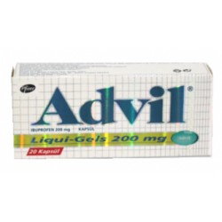 Advil Liquigel 200 mg 20 caps