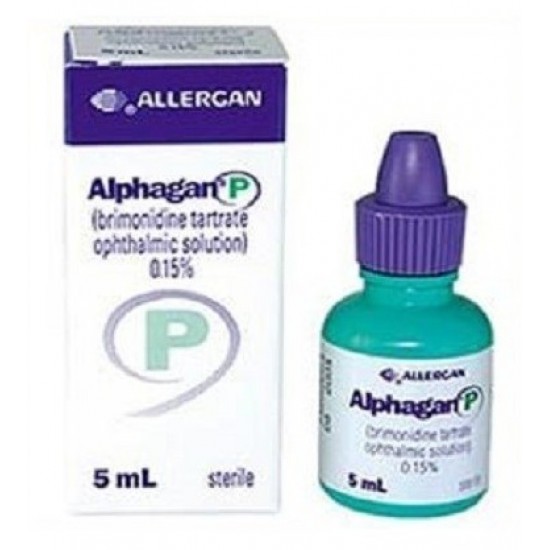 Alphagan-P 0.15% eye drops 5 ml