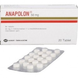 Anapolon 50 mg 20 tablets