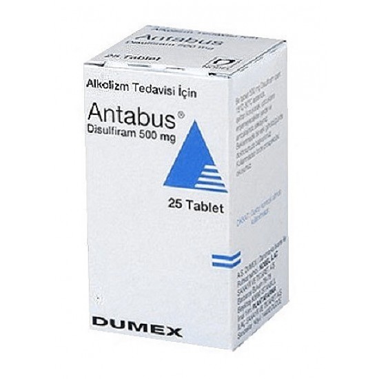 Antabus 500 mg 25 tabs