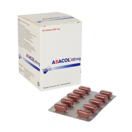 Asacol 800 mg 90 tabs