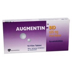 Augmentin BID 625 mg 10 tablets