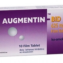 Augmentin BID 625 mg 10 tablets