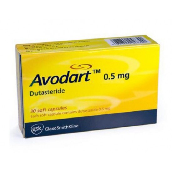 Avodart 0.5 mg 30 caps