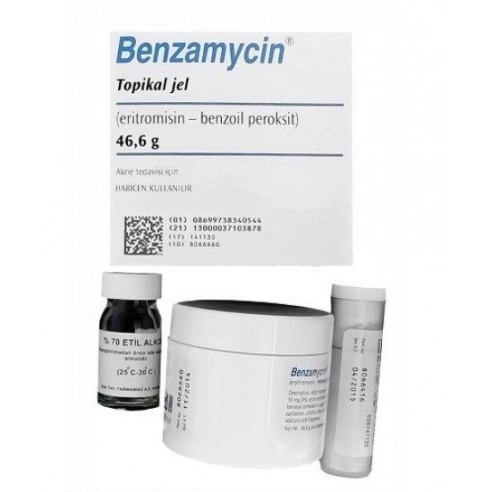 Benzamycin 5%, 3% gel 46.6 g