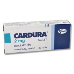 Cardura 2mg 20 tabs