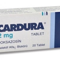 Cardura 2mg 20 tabs