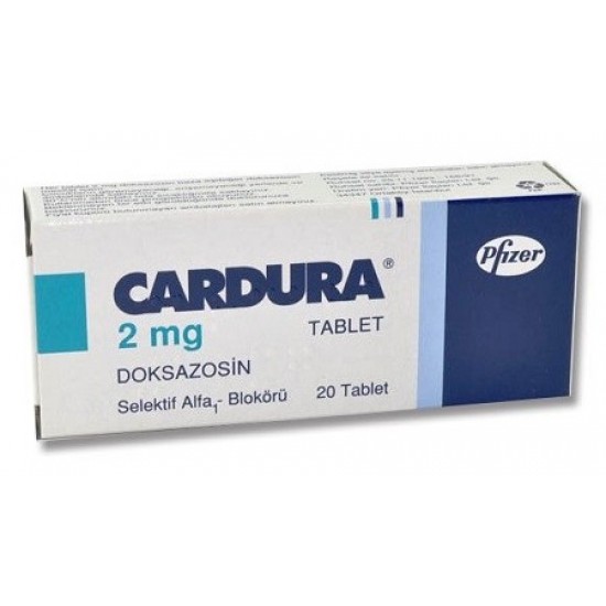 Cardura 2mg 20 tabs