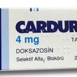 Cardura 4mg 20 Tablets