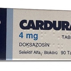 Cardura 4mg 90 tabs