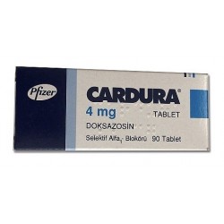 Cardura 4mg 90 tabs