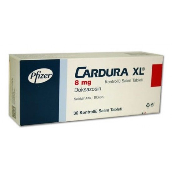 Cardura XL 8mg 30 tabs