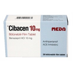 Cibacen  Lotensin 10mg 28 tablets