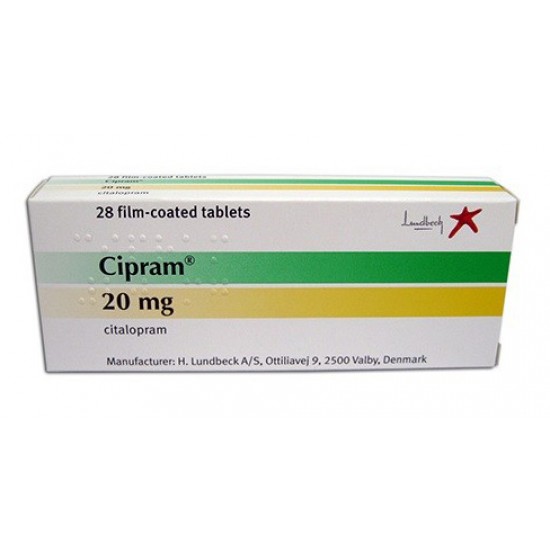 Cipram 20 mg 28 tabs