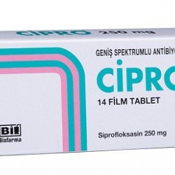 Cipro 250 mg 14 tabs