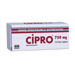 Cipro 750 mg 14 tabs