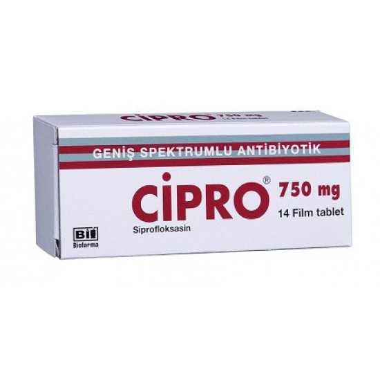 Cipro 750 mg 14 tabs