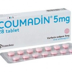 Coumadin 5 mg 28 tabs