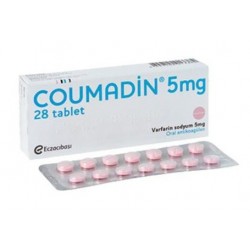 Coumadin 5 mg 28 tabs