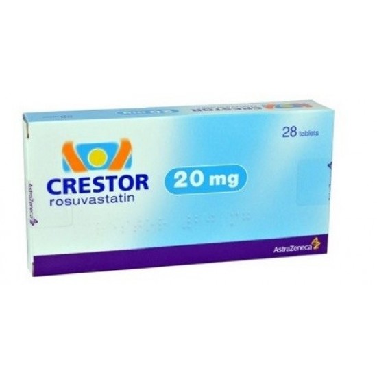 Crestor 20mg 28 tabs