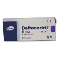 Deltacortril 5mg 20 tabs