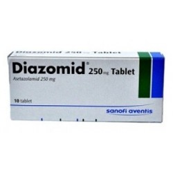 Diazomid 250mg 10 tabs