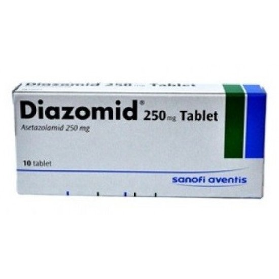 Diazomid 250mg 10 tabs