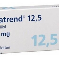 Dilatrend 12.5mg 30 tabs