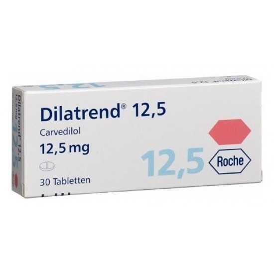 Dilatrend 12.5mg 30 tabs