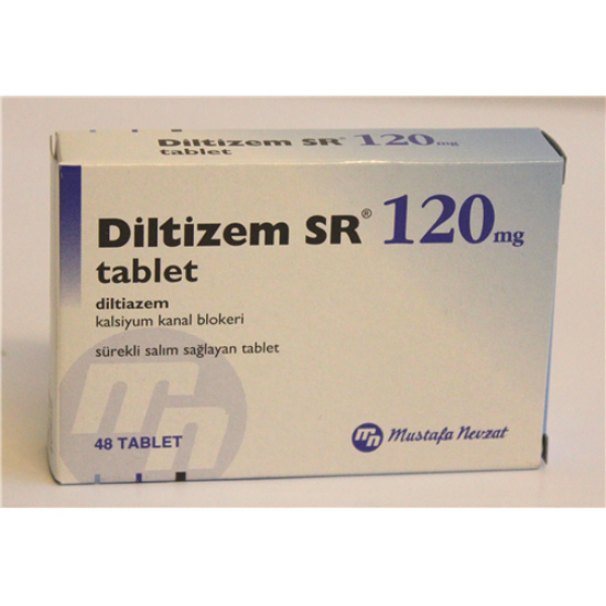 Diltizem (Diltiazem) SR 120 mg 48 tablets