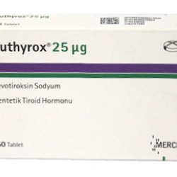 Euthyrox 25mcg 50 tabs