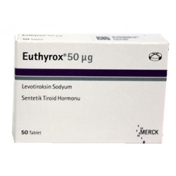 Euthyrox 50mcg 50 tabs