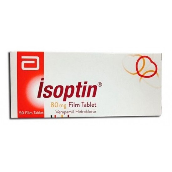 Isoptin 80mg 50 tabs
