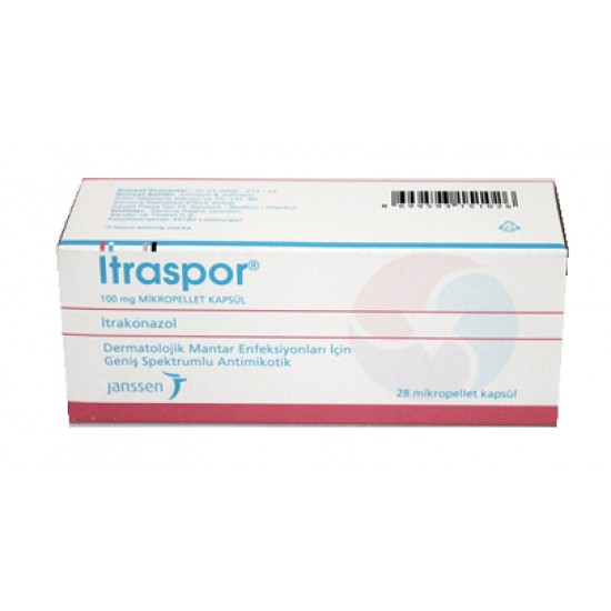 Itraspor 100 mg 28 caps