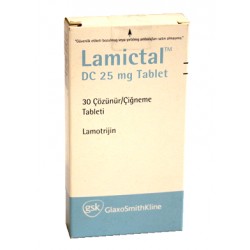 Lamictal 25 mg 30 tabs