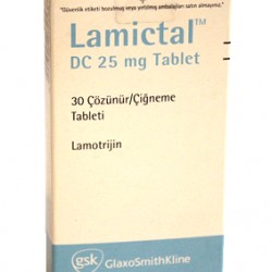 Lamictal 25 mg 30 tabs