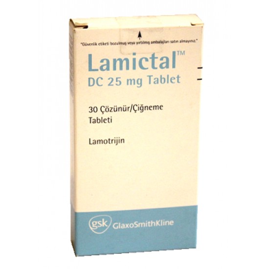 Lamictal 25 mg 30 tabs