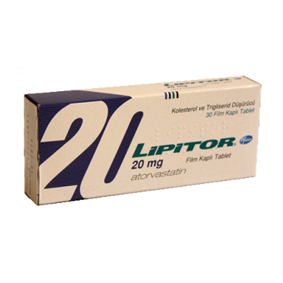 Lipitor 20mg 30 tabs Lips Silver