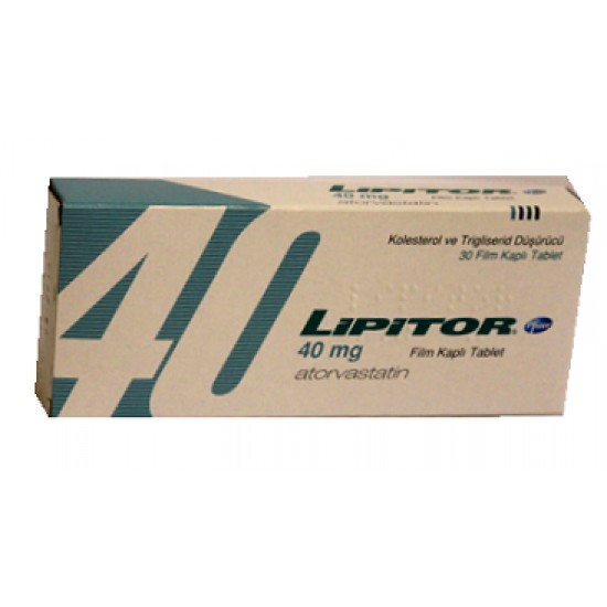 Lipitor 40mg 30 tabs