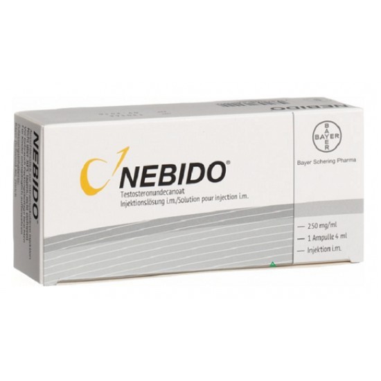 Nebido 250 mg/ml 4ml 1 amp