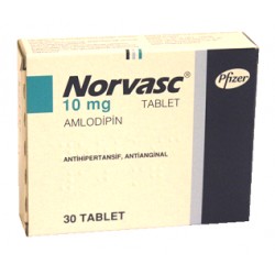 Norvasc 10mg 30 tabs